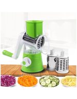 Manual Vegetable drum cutter slicer multifunctional round slicer kitchen gadget - Image 3