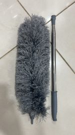 Grey Flexible Microfiber Duster-Bendable Long Reach Cleaning Brush for Home & Office - Image 7