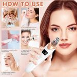 Electric Blackhead Remover | Vacuum Acne & Pore Cleaner |5 Head Suction Machine |Skin clean & Exfoliating Tool
