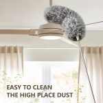 Grey Flexible Microfiber Duster-Bendable Long Reach Cleaning Brush for Home & Office - Image 4