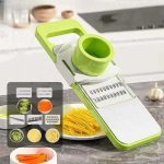 5in1 Vegetable Cutter | Multifunctional Stainless Steel Vegetable Cutter & Slicer | Kitchen Tool - 12 Inch